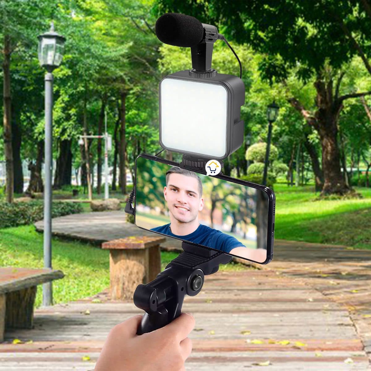Kit Estabilizador Trípode para Celular